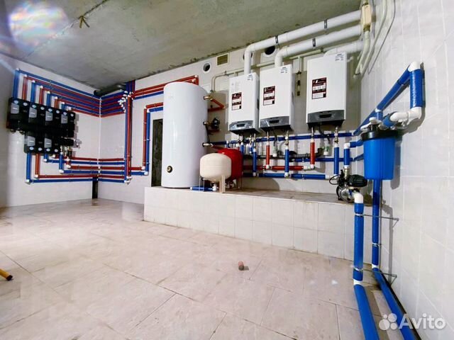 Отопление под ключ, теплые полы, канализация, вод