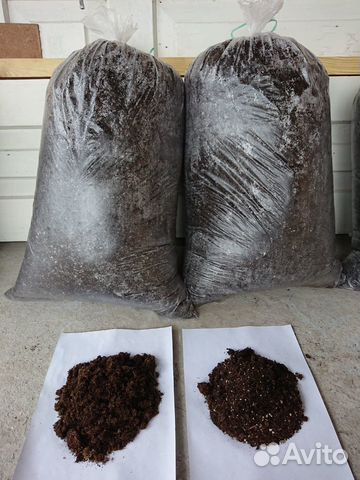 Торф верховой,с NPK,PH-5,6-6,2,V-50л,V-5200л