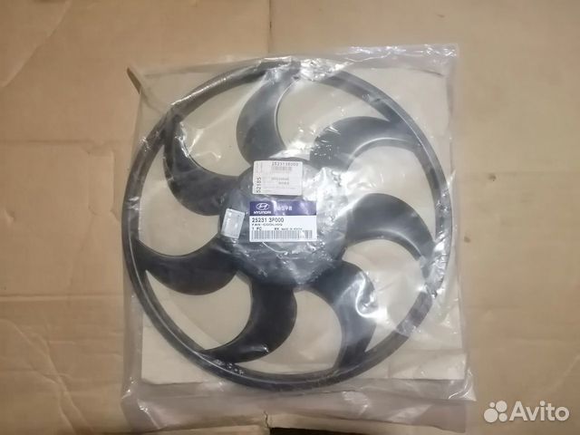Крыльчатка вентилятора радиатора Hyundai Sonata