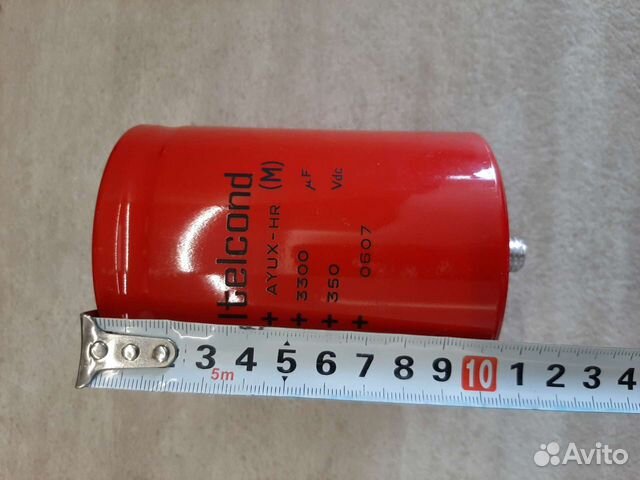 Конденсатор 3300 мкф 350 в купить в Тучково | Электроника | Авито