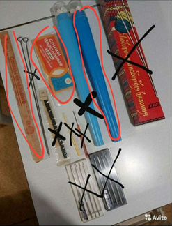 Спицы и крючки для вязания