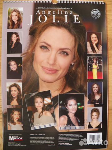 Зарубежные календари, постеры. Звезды Голливуда