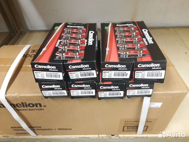 Батарейки Camelion LR44 / LR43 / LR41 - Оптом