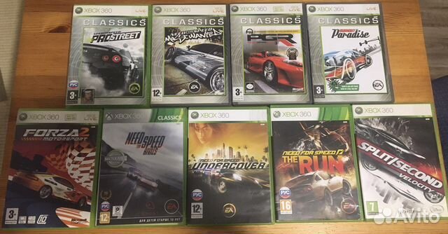 Need for speed Forza Xbox 360