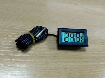 Электронный термометр с выносным датчиком 2 метра