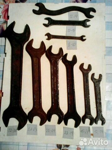 Ключи рожковые