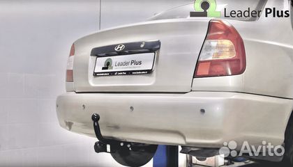 Фаркоп (тсу) на Hyundai Accent тагаз седан