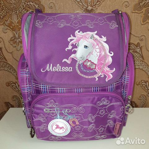 Рюкзак школьный для девочки 1 - 4 класс