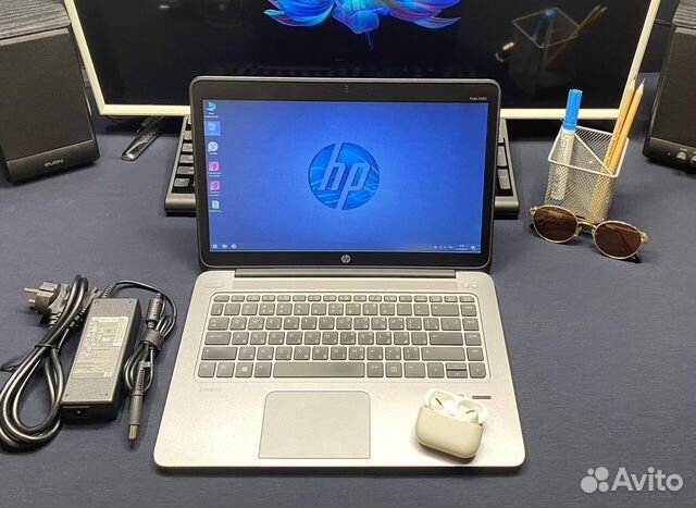Ультратонкий металлический HP Folio 1040 G3
