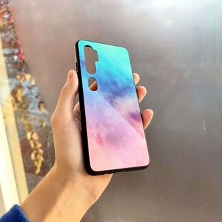 Стеклянный чехол для Xiaomi Mi Note 10 Pro