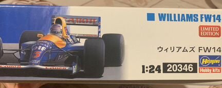 Сборная модель болида формула 1 FW-14 Hasegawa купить в Москве, цена 7 ...