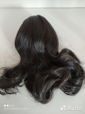 Хвост шиньон на крабе