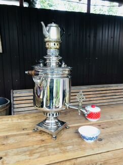 Самовар антикварный времён нэпа
