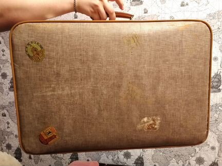 Чемодан дмб-65 винтаж Kofferfabrik Kindelbruck гдр