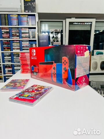 Nintendo Switch Mario Limited Edition Новая