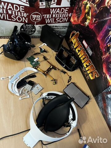 Sony playstation 4 vr шлем на запчасти