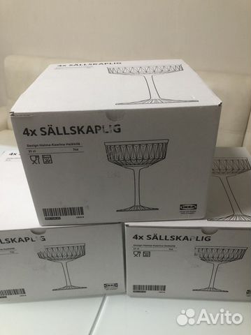 Бокалы сэлльскаплиг IKEA sällskaplig