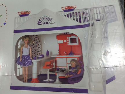 Домик кукольный Конфетти