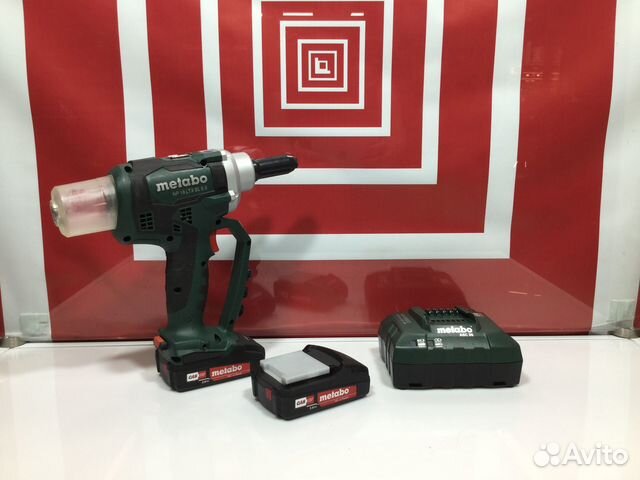 Заклепочник аккум. Metabo NP 18 LTX BL 5.0 №1