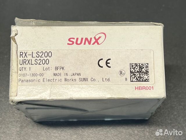 Sunx RX-LS200 urxls200 Датчик, новый, 1 шт
