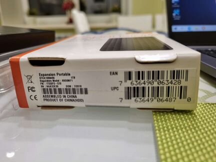 Внешний жёсткий диск Seagate 1 Tb