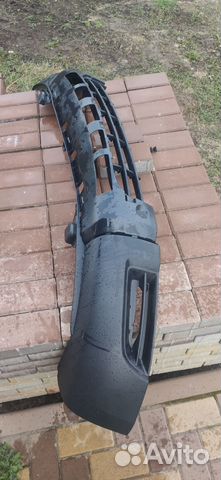 Спойлер (губа) переднего бампера Skoda Yeti