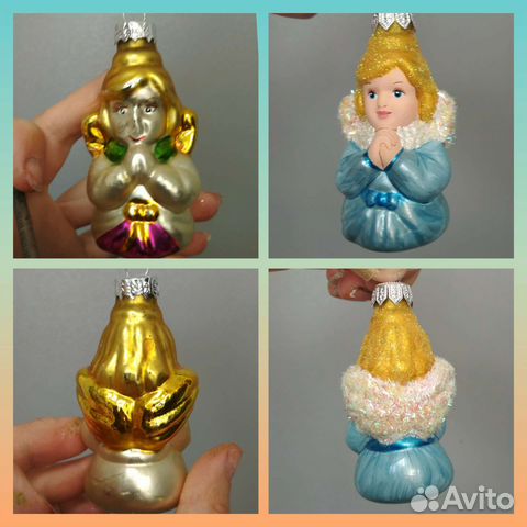 Реставрация елочных игрушек, керамических изделий