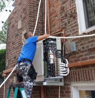 Установка кондиционеров