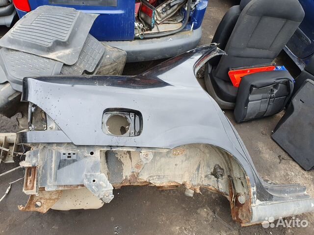 Крыло заднее правое четверть Iran Khordo Samand ир