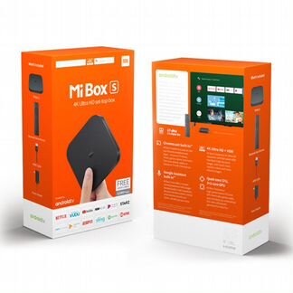 Тв приставка Xiaomi Mi Box S, 4K UltraHD