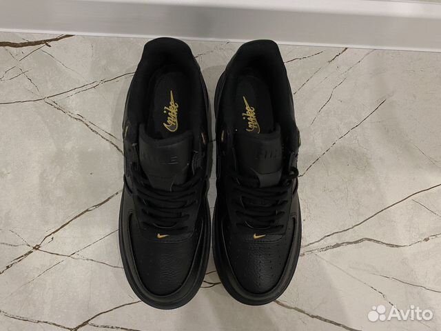 Кроссовки Nike Air Force 1 Luxe low Black Gym