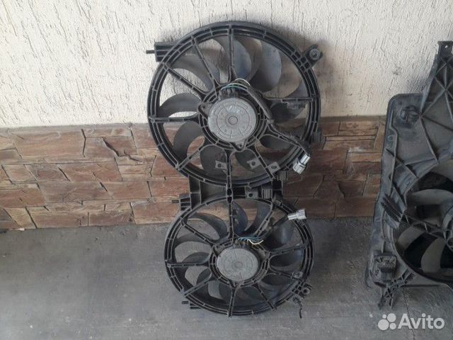 Диффузор с вентиляторами Nissan Teana j32