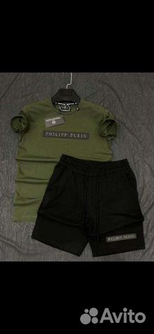 Мужской костюм летний Philipp plein новый