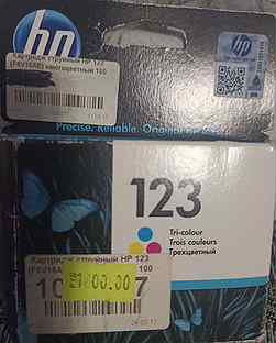 Картридж для принтера струйный HP F6V16A (№123)