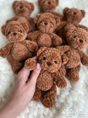 Медвежонок мегкий ручной работы