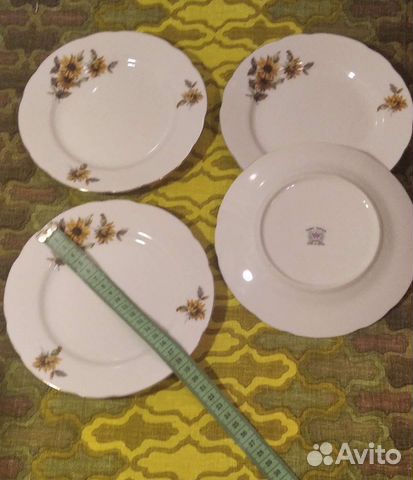 Тарелки разные, бу и новые, поштучно и комплектом