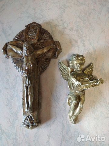Распятие настенное. Ангел настен. панно