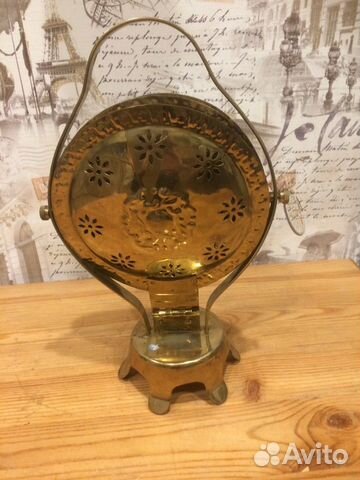 Ваза винтаж латунь