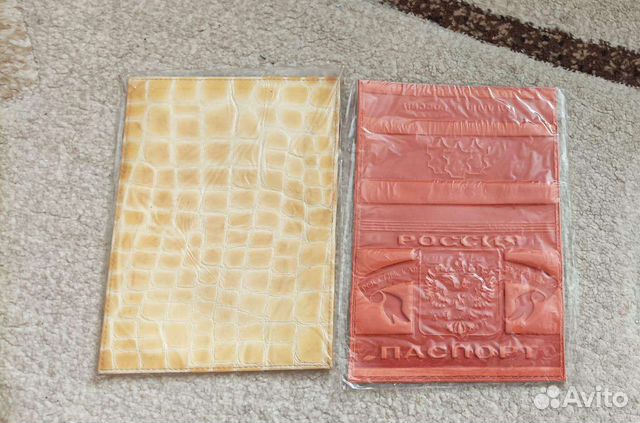 Новая кожаная обложка на паспорт