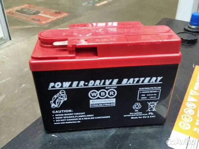 Аккумулятор для скутера WBR 12026 ytx4a-BS