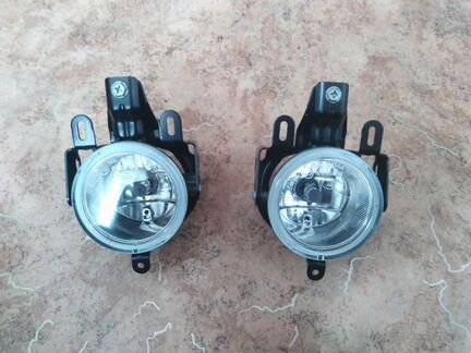Противотуманные фары mitsubihi padjero V73W, V75W