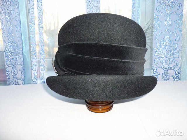 Шляпа фетровая женская