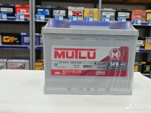 Аккумулятор Mutlu SFB 60ач