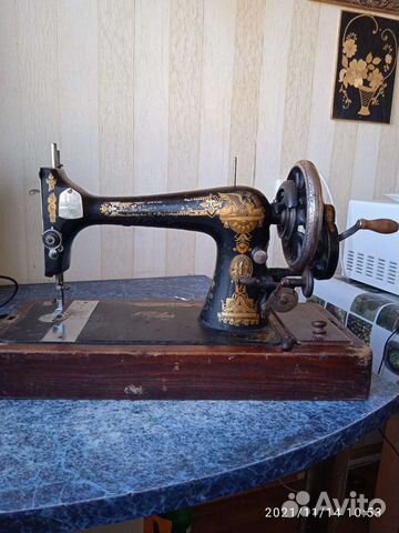 Швейная машинка зингер антикварная 1908 г
