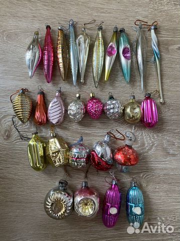 Новогодние игрушки на елку СССР