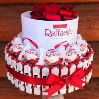 Букеты из конфет)