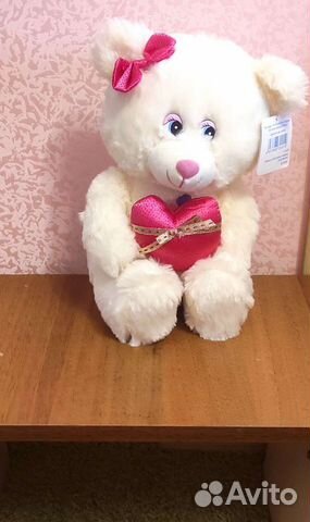 Плюшевый медведь новый