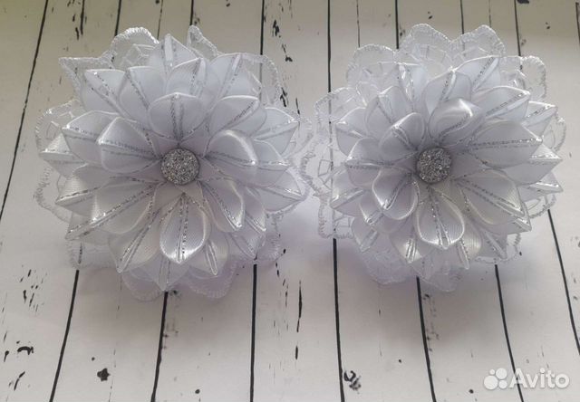 Резинки для волос ручной работы