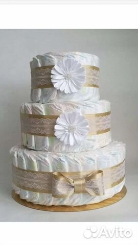 Тортик из подгузников