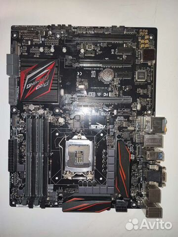 Материнская плата asus z170 pro gaming